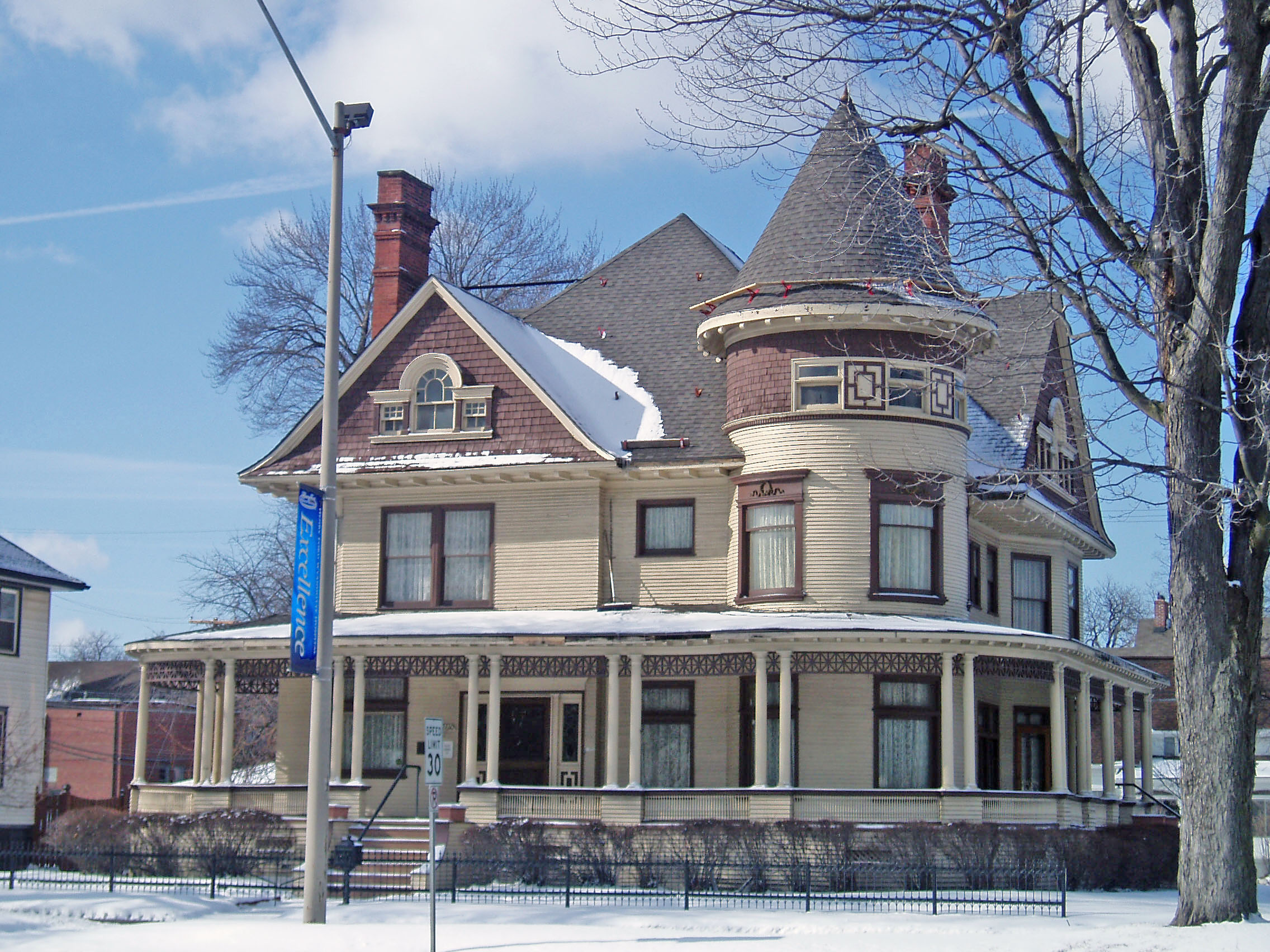 The George P. MacNichol House, Wyandotte, Michigan - Homes, History and